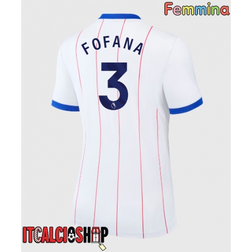 Chelsea Wesley Fofana #3 Terza Maglia Femmina 2026-27 Manica Corta